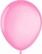 Шар (12"/ 30 см), розовый, металлик, 100 шт