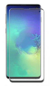 Защитное стекло противоударное PALMEXX для Samsung Galaxy S10E 5D полный экран черное