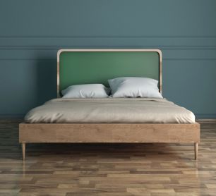 Кровать в Скандинавском стиле "Ellipse" 140*200