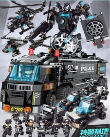 Конструктор Полиция SWAT 24 в 1  Lego реплика 550 деталей