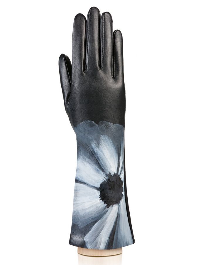 Кожаные перчатки с росписью ELEGANZZA GR01-00015692