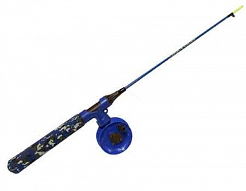 Удочка зимняя с катушкой для рыбалки телескопическая