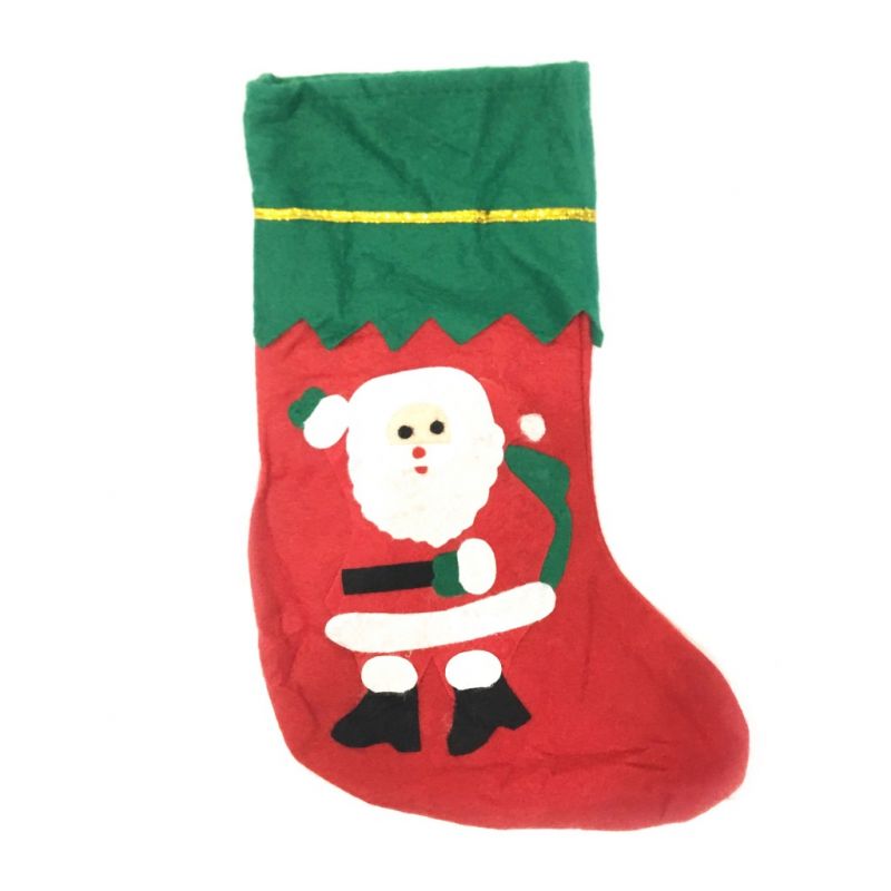 Новогодний носок для подарков "Дед Мороз"
