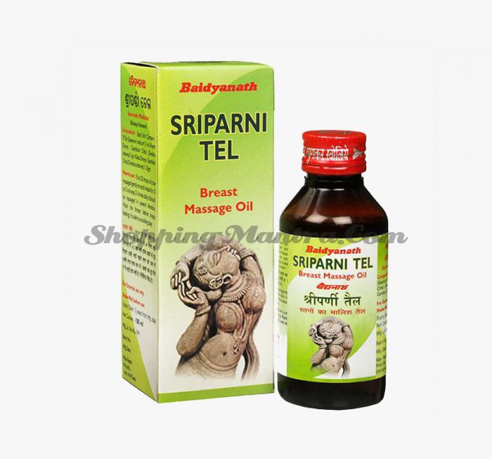 Шрипарни массажное масло для груди Байдьянатх | Baidyanath Sriparni oil