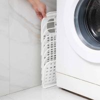 Пластиковая Складная Настенная Корзина Для Белья (5)