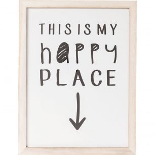 Картина в рамке My Happy Place, коллекция Моё счастливое место