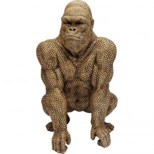 Фигура декоративная Shiny Gorilla, коллекция Блестящая горилла