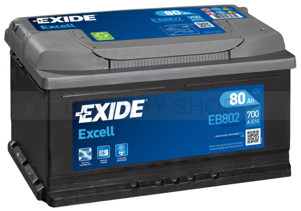 Аккумулятор автомобильный exide excell