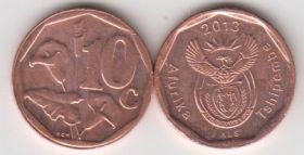 ЮАР 10 центов 2013 UNC