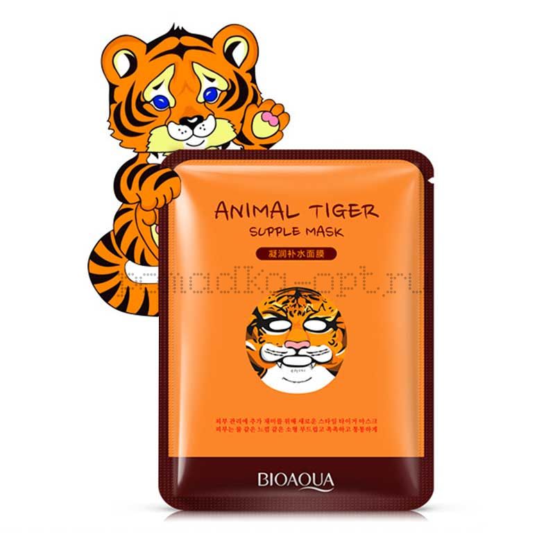 Тканевая маска BIOAQUA Animal Facial Face Moisture Mask Тигр