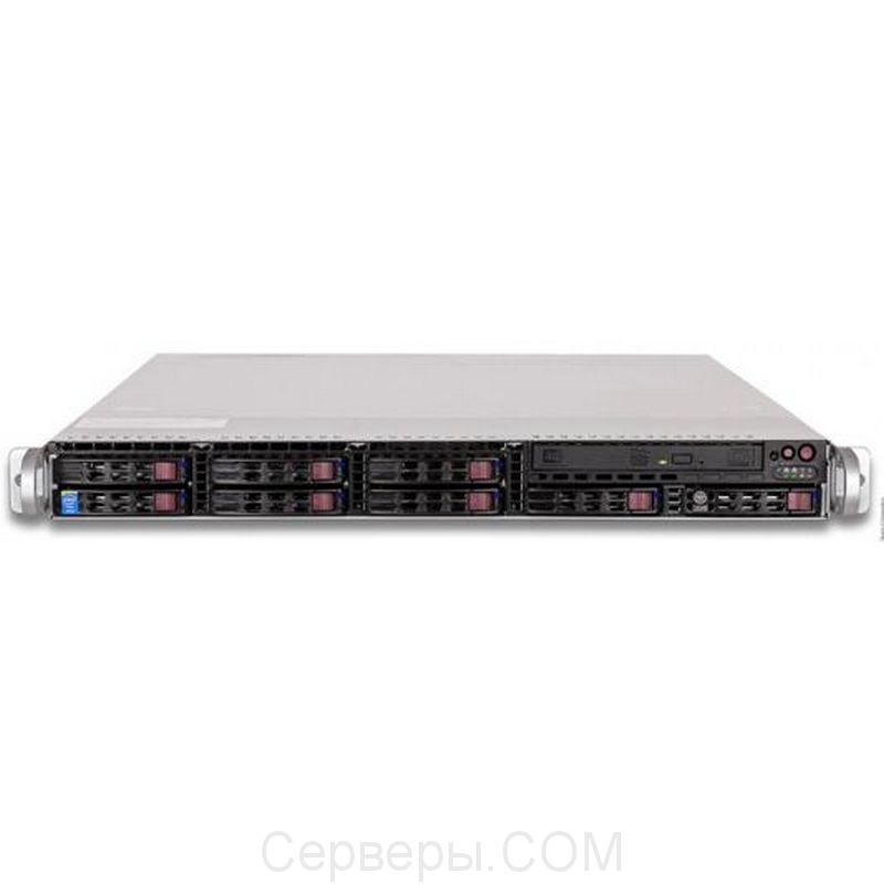 Серверная платформа Supermicro SuperServer 1028R-WTRT 1U 2xLGA 2011v3 10x2.5", SYS-1028R-WTRT