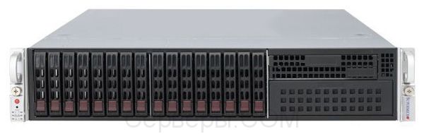 Серверная платформа Supermicro SuperServer 2027R-WRF 2U 2xLGA 2011 16x2.5", SYS-2027R-WRF
