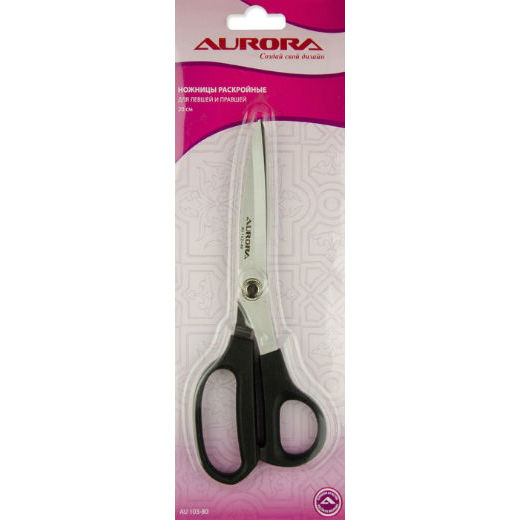 Ножницы AURORA раскройные для левшей и правшей, 20 см арт. AU 103-80