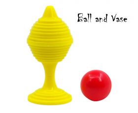Ball & Vase Шарик и ваза (Цвет: Ваза - жёлтый; Шарик - красный)