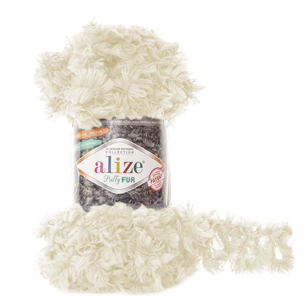 Puffy Fur (ALIZE) 6113-молочный
