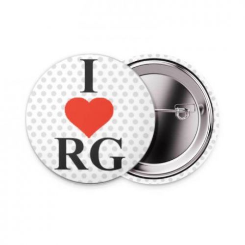 Значок "I love RG" VerbaSport