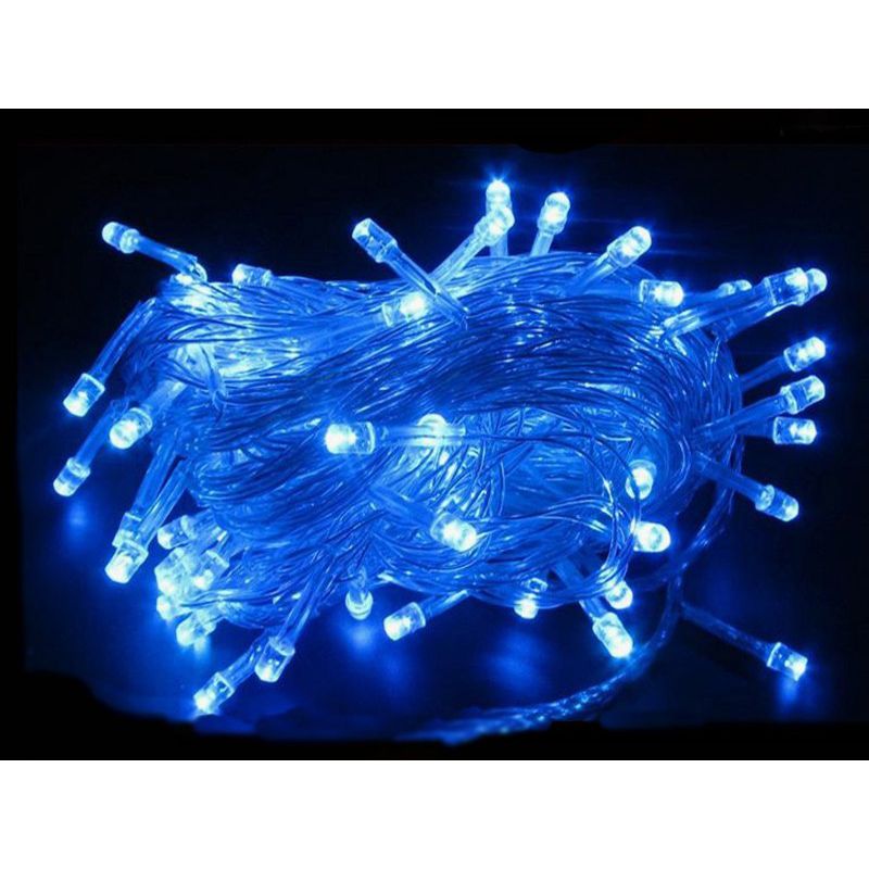 Светодиодная Гирлянда, 100 LED 8.5 м, Цвет Синий