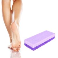 Искусcтвенная пемза для ног ADORO, Цвет Бело-Фиолетовый