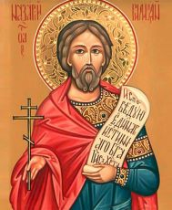 Икона Назарий Олонецкий преподобный (рукописная)
