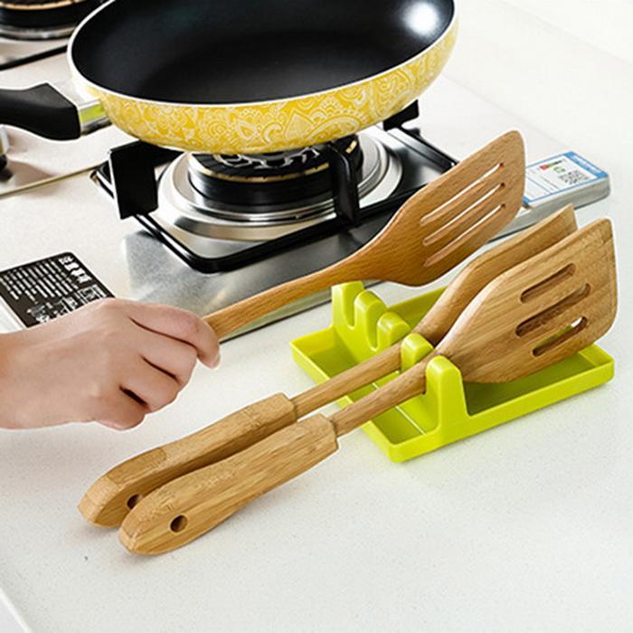 Подставка для кухонных принадлежностей Kitchen Utensil Rest (цвет зеленый)
