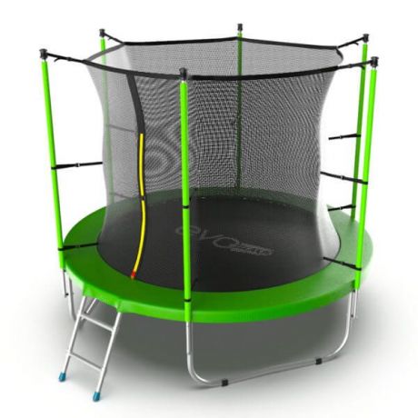 Батут с защитной сеткой Evo Jump Internal 8ft Green