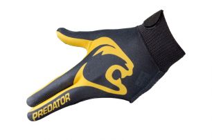 Перчатка бильярдная «Predator Limited Edition» (черно-желтая) S&M