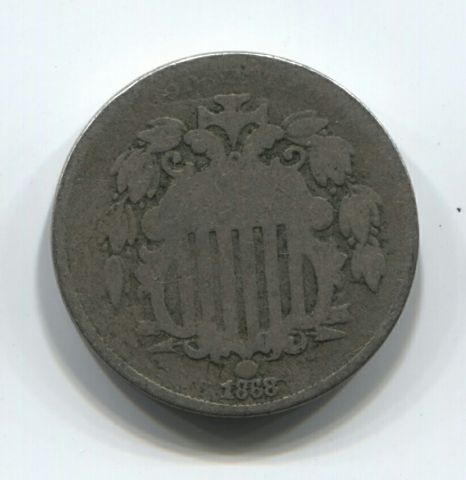 5 центов 1868 года США