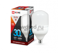 Лампа светодиодная LED-HP-PRO 30Вт 230В Е27 4000К 2700Лм IN HOME