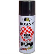 Bosny Акриловая аэрозольная краска RAL Professional, название цвета "Черный", глянцевая, RAL 9005, объем 520мл.
