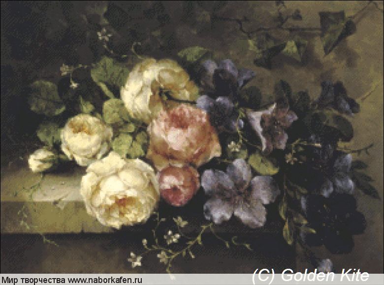 1418 Bouquet de roses