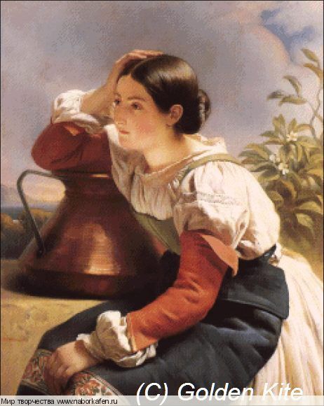 1523 Young Italian Girl by the Well (small)