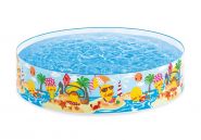 Бассейн для детей от 3 лет Duckling Snapset Pool Intex 58477NP