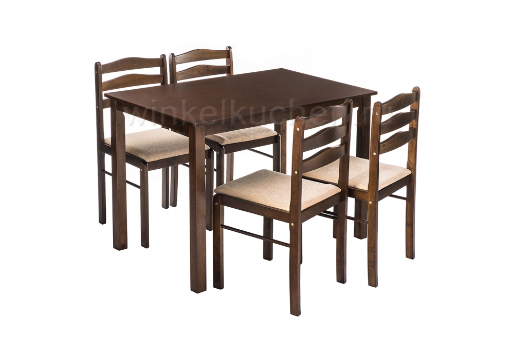 Starter (стол и 4 стула) oak / beige