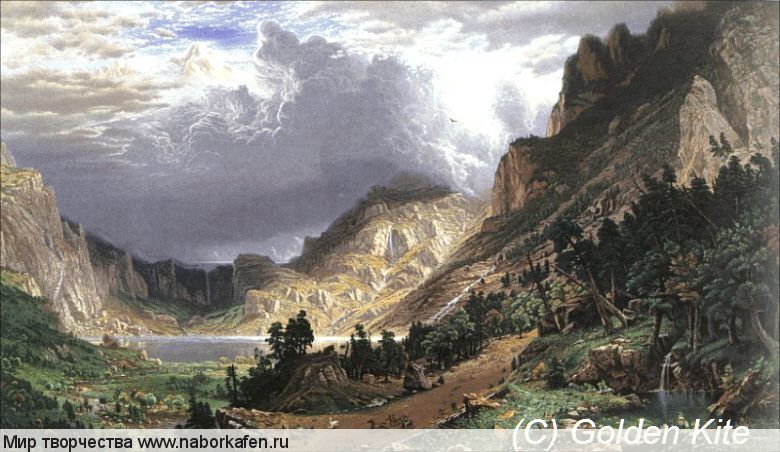 1652 Storm in the Rocky Mountains