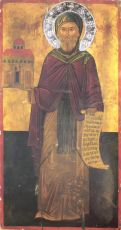 Икона Христодул Патмосский преподобный