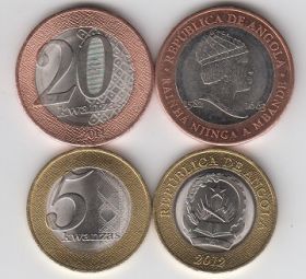 Ангола Набор 2 монеты