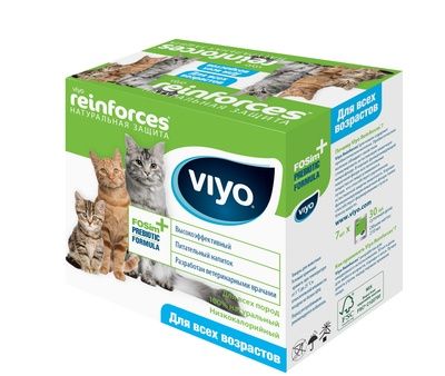 Пребиотический напиток Viyo для кошек всех возрастов 7 по 30 мл