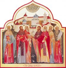 Икона Николай Дворицкий священномученик (рукописная)