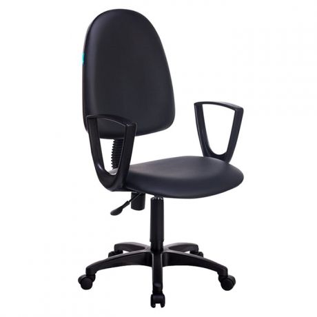 Компьютерное кресло Бюрократ CH-1300N/OR-16 Престиж+ искусственная кожа черная
