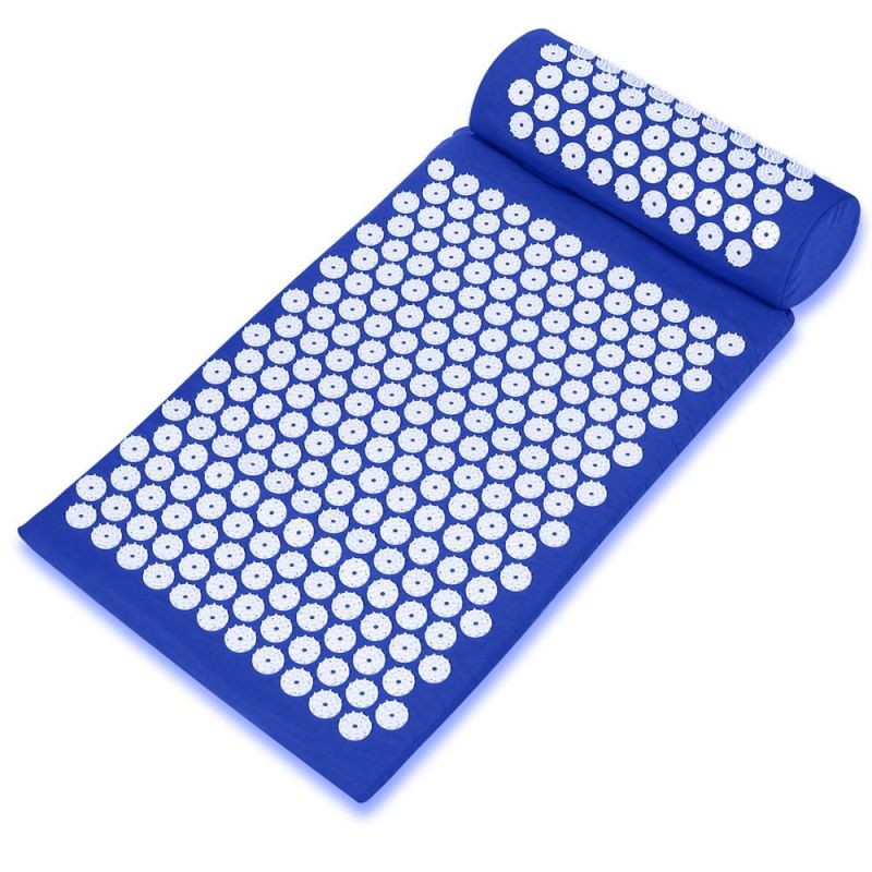 Акупунктурный массажный комплект Acupressure Mat (цвет синий)