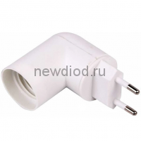 Переходник цокольный 250 В~E27 с выключателем REXANT