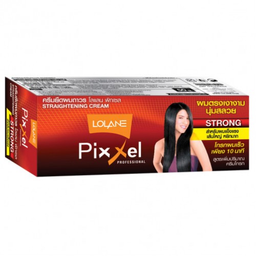 Крем для выпрямления кудрявых волос Сильный Lolane Pixxel 1 уп