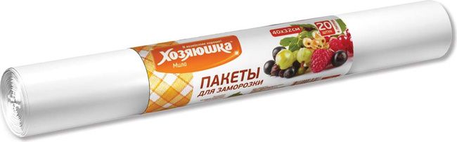 Пакет д/заморозки Хозяюшка 6л 20шт