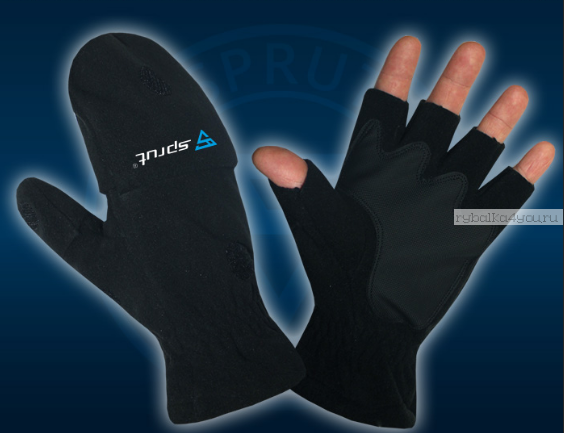 Перчатки-варежки Sprut Thermal WS Gloves-mittens (Артикул: TWSGLVMT-BK)