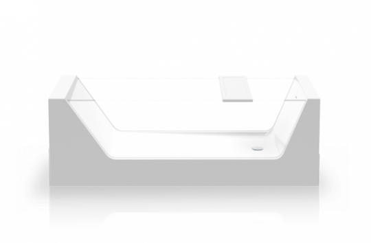Ванна акриловая Knief Look 0100-250 180 х 80 см с прозрачными боковыми стенками ФОТО
