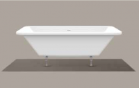 Акриловая ванна Knief Mood Fit 0400-285 180х80 с ножками схема 1