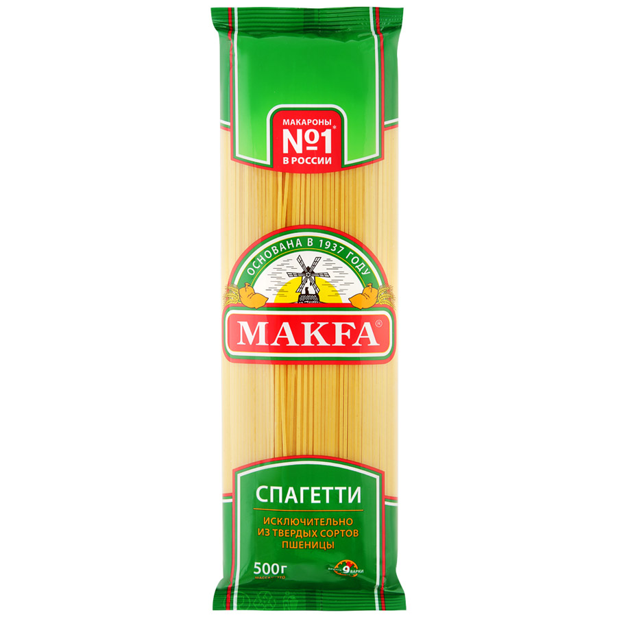 Макароны "Макфа" спагетти 450 гр