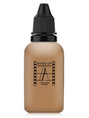 Make-Up Atelier Paris HD Fluid Foundation Gilded AIR5Y Honey Тон-флюид водостойкий для аэрографа 5Y золотистый загар