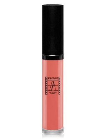 Make-Up Atelier Paris Long Lasting Lipstick RW15 Beige orange Блеск для губ суперстойкий бежево-оранжевый