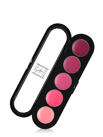 Make-Up Atelier Paris Lipsticks Palette 17 Pink Палитра помад из 5 цветов №17 розовая